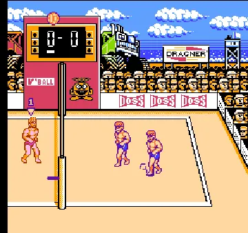 Super Spike V'Ball (USA) screen shot game playing